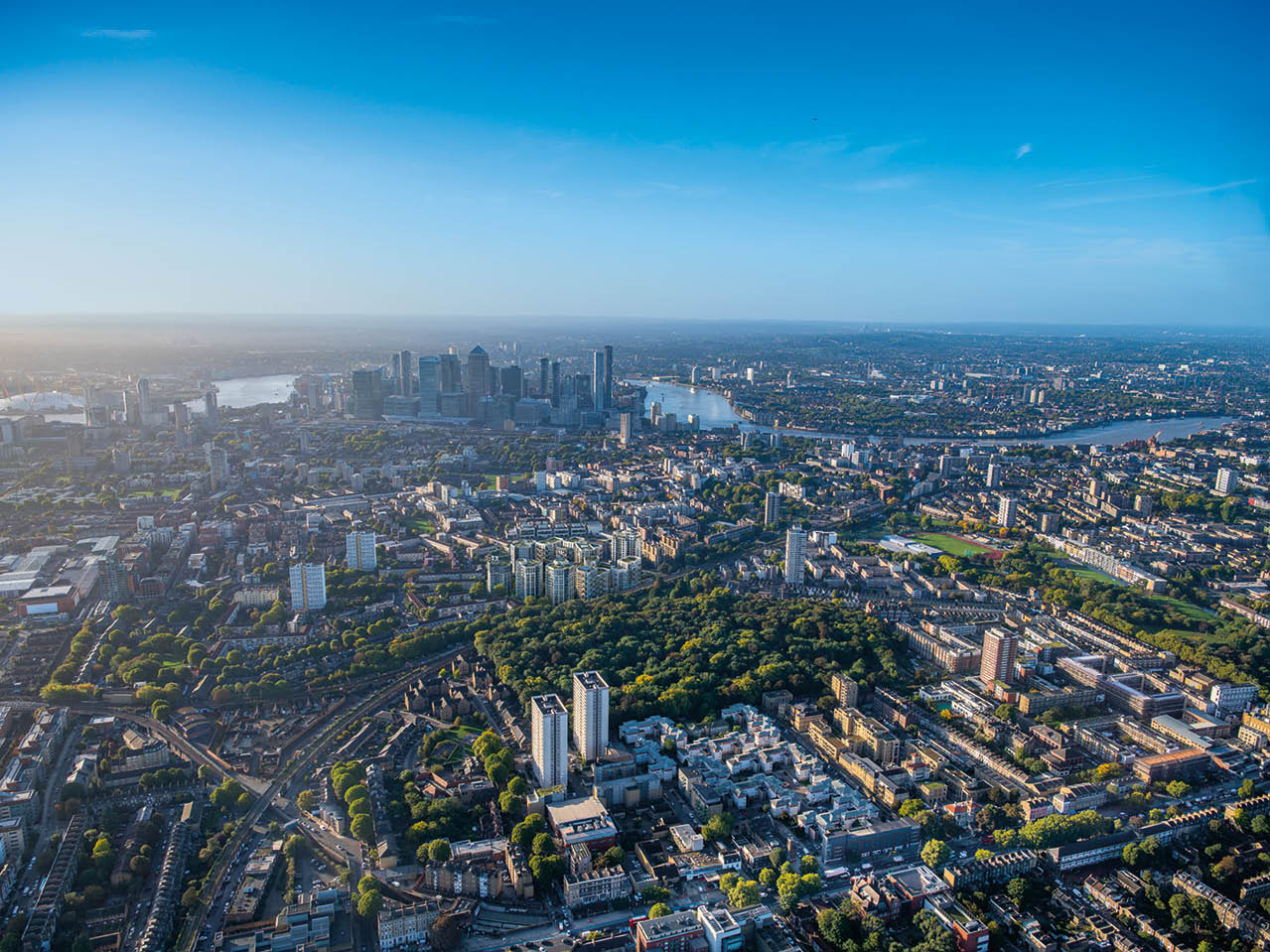 aerial image