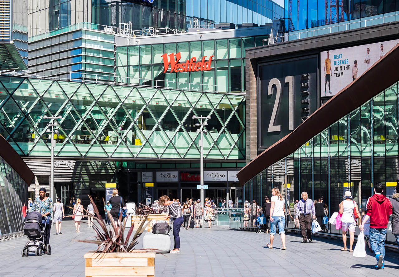 EXMX22 Westfield Stratford City shopping centre, London, England, U.K.